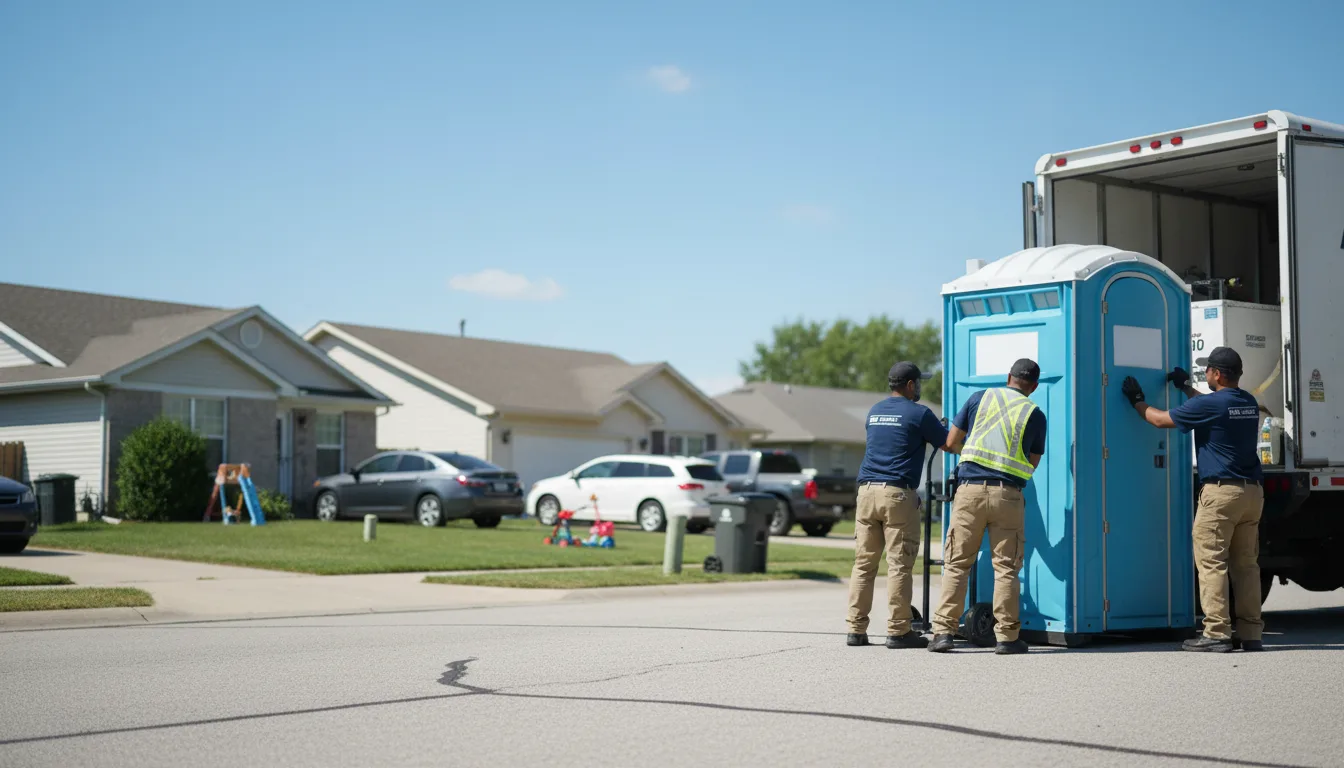 Standard Porta Potty Rentals in West Brooklyn, IL near me